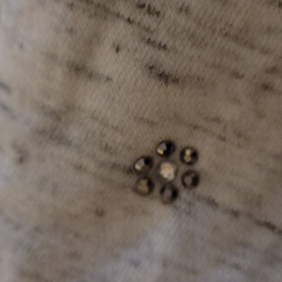 Studded grey sweatshirt - Picture 2 of 3